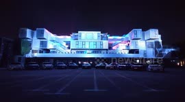 Light Show in Shanghai, China