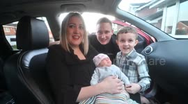 Dad delivers baby in Nissan Qashqai after wife gives birth in rush hour traffic on way to hospital
