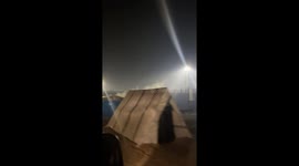 Stranded: Gaza Citizens Establish Camp Near Egypt Border in Rafah