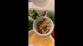 Making A Smaller Salad