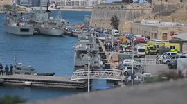 5 dead, 8 injured as migrant boat capsizes off Malta