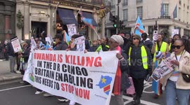 Congolese community rallies in London as conflict intensifies in DR Congo