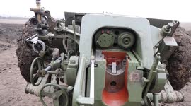 Russia says its units demolished camouflaged Ukrainian weapons and soldiers with D-30 howitzers