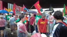 People Support Lula's Statement Regarding Israel in Sao Paulo, Brazil