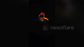 Officials rescue man who jumps into lake at night in northern India