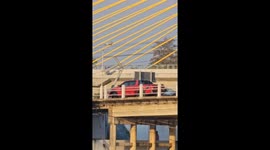 Car crashes from bridge killing two passengers in Thailand