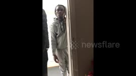 Dad of two assaulted in front of his partner and kids after complaining about noisy neighbours