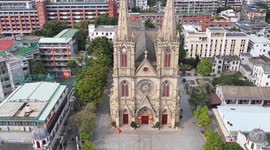 Shishi Sacred Heart Cathedral in Guangzhou, China
