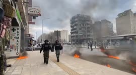 Tear gas thrown as protesters clash with police one year since Greece's worst train crash