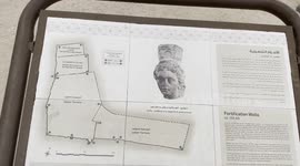 Visiting the Roman Temple of Hercules and Amman Citadel in Jordan from where you have an amazing view of the entire downtown of Amman, the capital city.