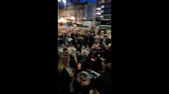 Altercation unfolds at pro-choice rally opposing student pro-life society outside University of Manchester