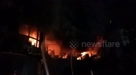 Bangladesh: 43 people killed in a fire at a six-story commercial complex in Dhaka