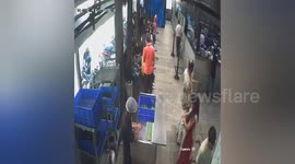 Blast explosion at Rameshwaram cafe in Bengaluru , South India, at least 4 injured,CCTV footage captured