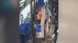 Chilling moment explosion rocks popular eatery in southern India, investigation underway