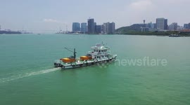Ocean sanitation station helps safeguard marine environment in China's Xiamen