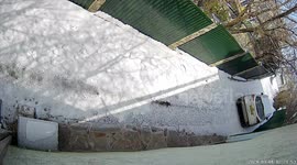 CCTV footage of an Earthquake M6.1 near Almaty Kazakhstan