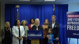 U.S. Senator Kirsten Gillibrand press conference to push for legislation to protect access to IVF