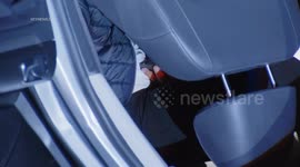 Trapped Driver Rescued Following Rollover in Santa Clarita, USA