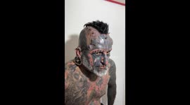 'People call me a real life DEMON – I have the devil's number carved into my skull and pierce hooks through my skin' (part 2)