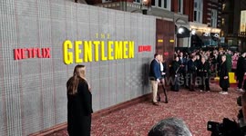 Guy Ritchie and Jacqui Ainsley attend The Gentlemen - UK Series Global Premiere by Netflix, London, UK