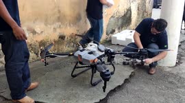 Combating Dengue, using Drones with Larvicide Applicators in Sao Pailo, Brazil