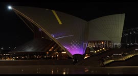 Badu Gili: Celestial - lighting of the Sydney Opera House sails, Australia