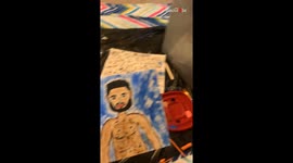 Lovebirds paint each other for Valentine's Day *Bro Wasn't Serious AT ALL!*