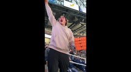 Pizza Claus! Energetic fan blesses Monster Jam event by tossing 28 pizza boxes into the crowd