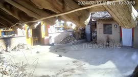 Comical clip shows firecracker-caused fail