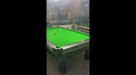 Billiards battles: player's fury fuels stick-smashing sequel