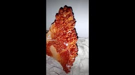 Beauty Earth mineral vanadinite from south east morroco town midelt