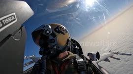 F-16s Soar Over Estonia and Poland Ready to Defend at a Moment's Notice