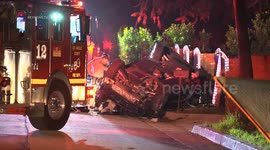 2 Deceased In Horrible Traffic Collision in Los Angeles, USA