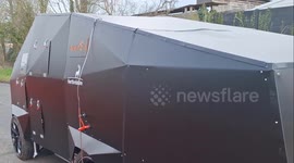 Revolutionary Robot Fixes Potholes By Itself in Potters Bar, UK