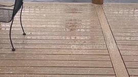 Conifer, USA hit with snow, lightning & thunder!