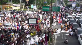 The atmosphere after the IED prayer