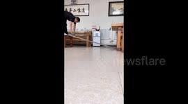 Curl Wheel Exercise in Cangzhou, China