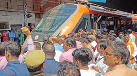 Prime Minister  Modi flags off 10 new Vande Bharat Express trains