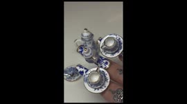 Tea cup nails in action