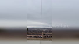 Helicopter Crew and Towing Company Team Up to Recover Truck from Montana Rimrock, USA