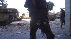 Israel Givati Brigade's operating in the Hamad area in Gaza