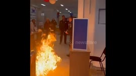 Arson attempt thwarted: resident detained after trying to set fire to voting box in Ugra, Russia
