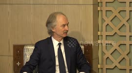 UN envoy expresses concerns about Syria's situation, urges for de-escalation