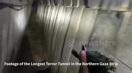 IDF Successfully Destroys Crucial Underground Tunnel Route in Gaza Strip