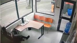 Heartwarming Moment Cops Save Choking Baby Driven To Station On Motorbike By Panicked Dad