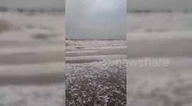 Saudi Arabia Hit By Hailstorms