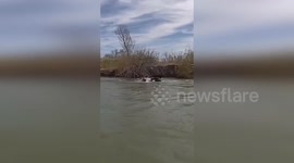 Two Children Among Migrants Rescued from Rio Grande in Eagle Pass, Texas