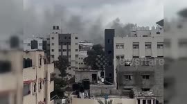 Heavy Bombardment in the vicinity of Al-Shifa Medical Complex