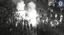 Violence Before Aston Villa Match in Birmingham, UK