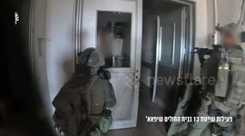 The IDF forces fighting Hamas operatives inside Gaza City's Shifa Hospital